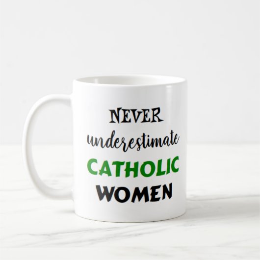 Mug catholic women (Gauche)