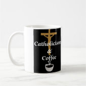 Mug Catholicisme et café (Gauche)