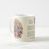 Mug Catholique Espagnol Guadalupe Religieux Vierge Mar (Devant gauche)