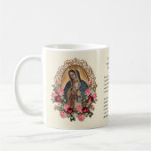Mug Catholique Espagnol Guadalupe Religieux Vierge Mar (Gauche)