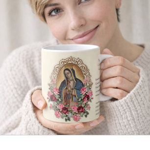 Mug Catholique Espagnol Guadalupe Religieux Vierge Mar