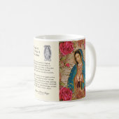 Mug Catholique Espagnol Guadalupe Religieux Vierge Mar (Devant droit)