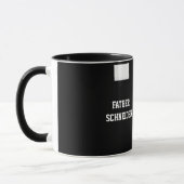 Mug Catholique prêtre Noir Clergé Collar Religieux (Gauche)
