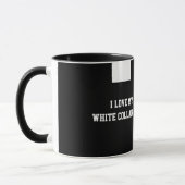 Mug Catholique prêtre Noir Clergé Collar Religieux (Gauche)