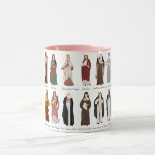 Mug Catholique Saint Mug, 11 oz