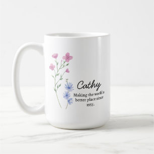 Mug Cathy Rendre le monde meilleur depuis 1955.