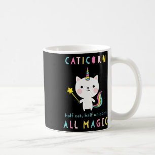 Mug Caticorn Demi Chat Unicorn Chemise Cute Girls Meow