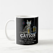Mug Cation Fun Chimie Humour Science Enseignant Chat P (Gauche)