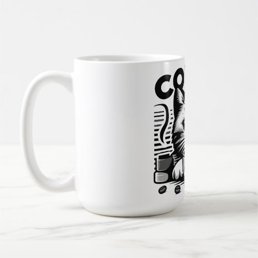 Mug Catitude Caféinée (Gauche)
