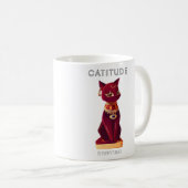 Mug CATITUDE est tout (Devant droit)