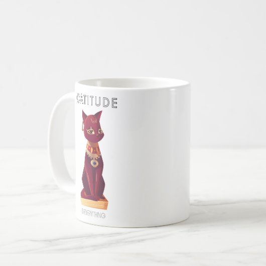 Mug CATITUDE est tout (Devant gauche)