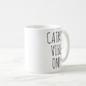 Mug Catmas Vibes Only Holiday Cat (Devant droit)