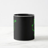 Mug Catnip Nepetalactone Formule chimique moléculaire (Centre)