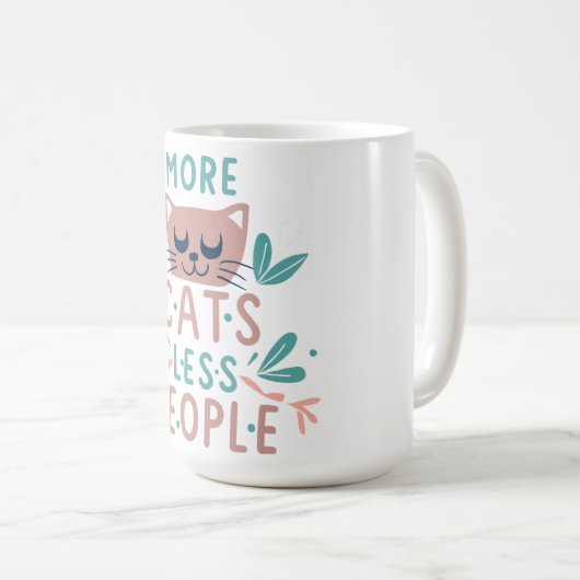 Mug Catopia : Exclusivement Le Vôtre - Plus De Chats,  (Devant droit)