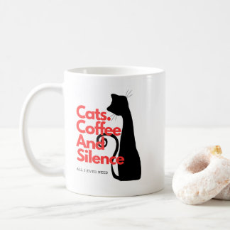 Mug Cats Café et silence