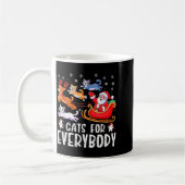 Mug Cats For Everybody Christmas Cat Funny Xmas Men Wo (Gauche)