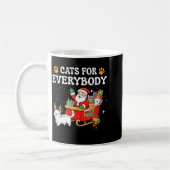 Mug Cats For Everybody Christmas Cat Funny Xmas Women  (Gauche)