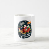 Mug Cats For Everybody Christmas Cat Funny Xmas Women (Centre)