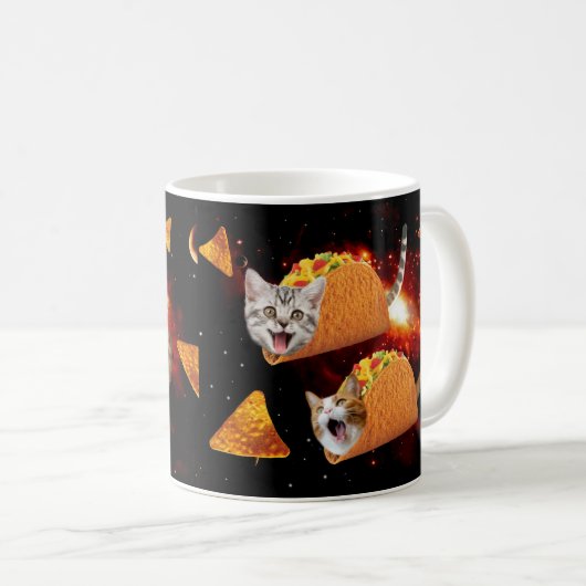 Mug Cats inside space tacos (Devant droit)