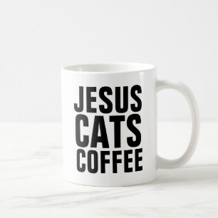 MUG CATS JÉSUS CAFÉ CHRISTIAN CHAT CAFÉ MUSIQUES