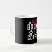 Mug Cats Livres & Café v2 (Devant gauche)