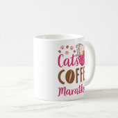 Mug Cats Marathons de café Marathon Runner (Devant droit)