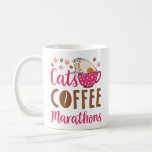 Mug Cats Marathons de café Marathon Runner