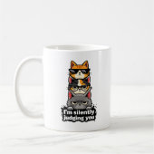 Mug – Cats on Top, Silent Judgment (Gauche)