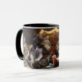 Mug Cats playing poker (Devant gauche)