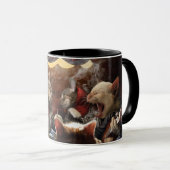 Mug Cats playing poker (Devant droit)
