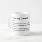 Mug Catsplaining, amoureux de les chats, propriétaires (Devant gauche)