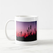 Mug Cattails au coucher du soleil (Gauche)