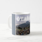 Mug Cattle Market Otavalo, Équateur, (Devant gauche)