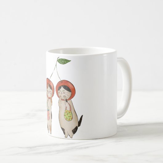 Mug Catty Cherries (Devant droit)