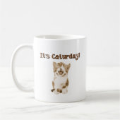 Mug Caturday (Gauche)