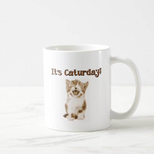 Mug Caturday (Droite)