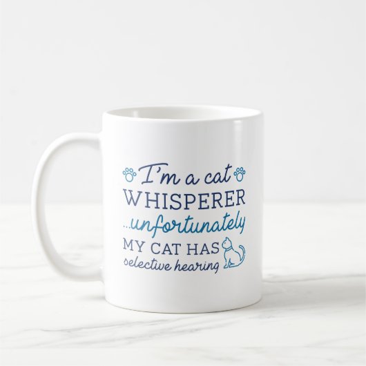 Mug CatWhispererSélectionAudition1C (Gauche)