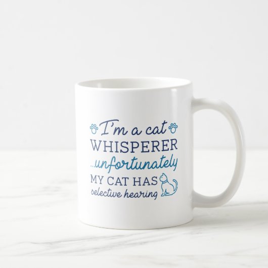 Mug CatWhispererSélectionAudition1C (Droite)