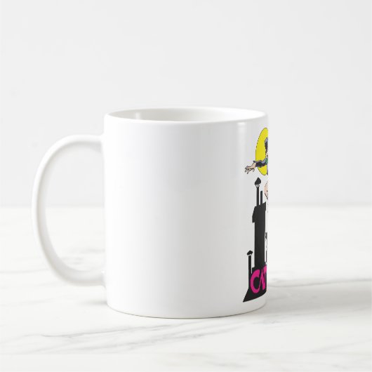 Mug Catwoman & Logo rose (Gauche)