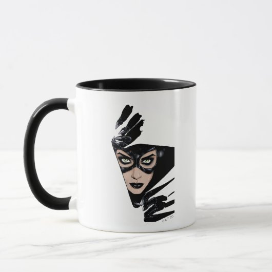 Mug Catwoman The Claws Are Out Cover Illustration (Gauche)