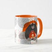 Mug CATZ PAJAMAZ 11 once muscade (Devant droit)