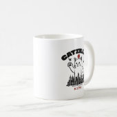 Mug Catzilla - Drôle Chat Godzilla Parodie (Devant droit)