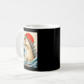Mug Catzilla Siamese Chat Japonais Art Funny Siamese C (Devant gauche)