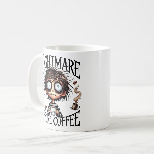 Mug Cauchemar Avant Café (Devant gauche)