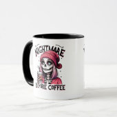 Mug Cauchemar avant café (Devant gauche)