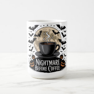 Mug Cauchemar Avant Halloween Café