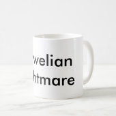 Mug Cauchemar d'Orwelian (Devant droit)