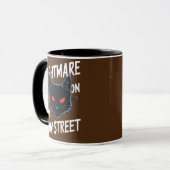 Mug Cauchemar noir (Devant gauche)
