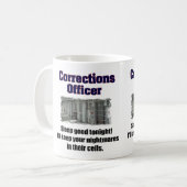 Mug Cauchemars de dirigeant de corrections (Devant gauche)