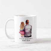 Mug Caution père et fille (10) (Gauche)
